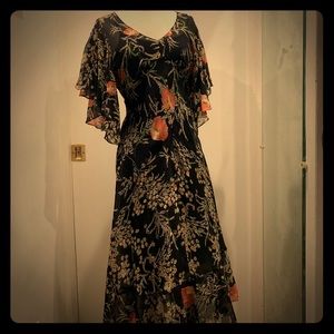 Beautiful Midi Dress From Anthropologie